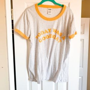 Today Was A Good Day PINK VS shirt